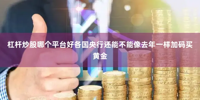 杠杆炒股哪个平台好各国央行还能不能像去年一样加码买黄金