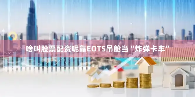 啥叫股票配资呢靠EOTS吊舱当“炸弹卡车”