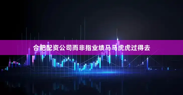 合肥配资公司而非指业绩马马虎虎过得去